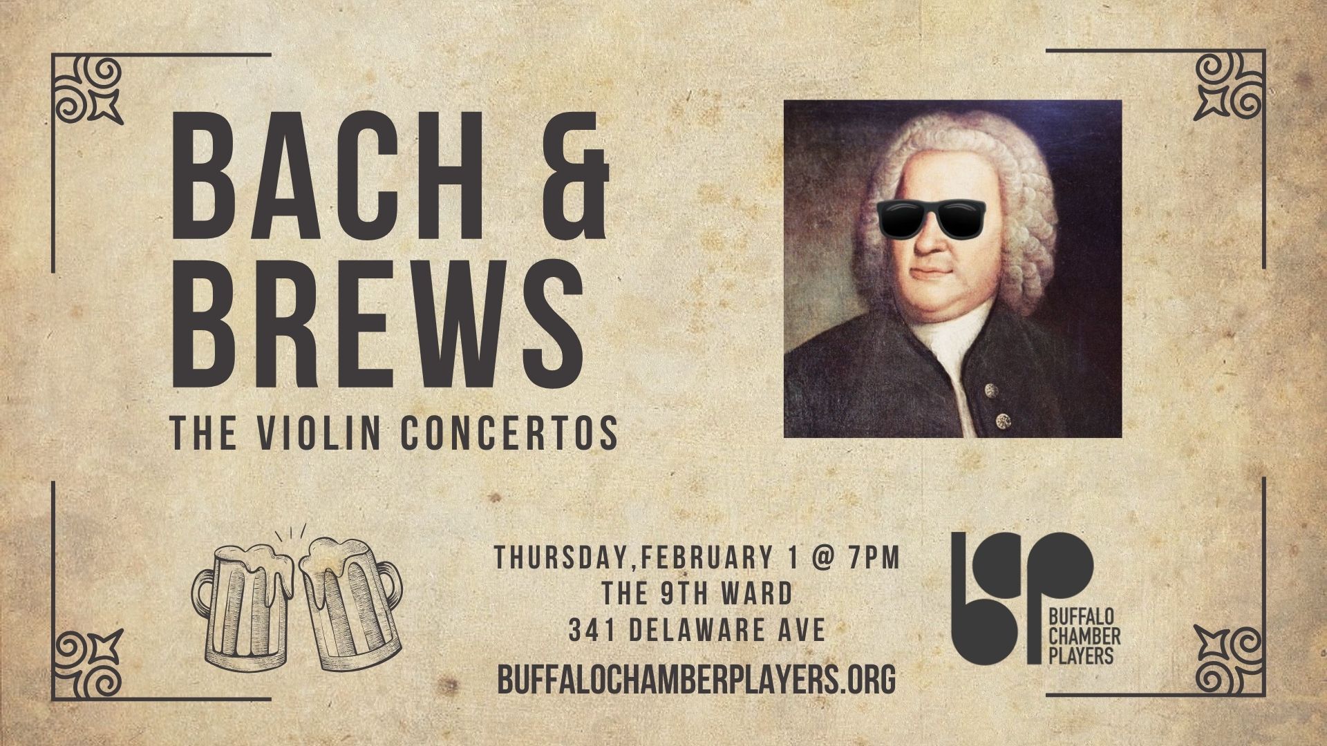 Bach & Brews: The Violin Concertos